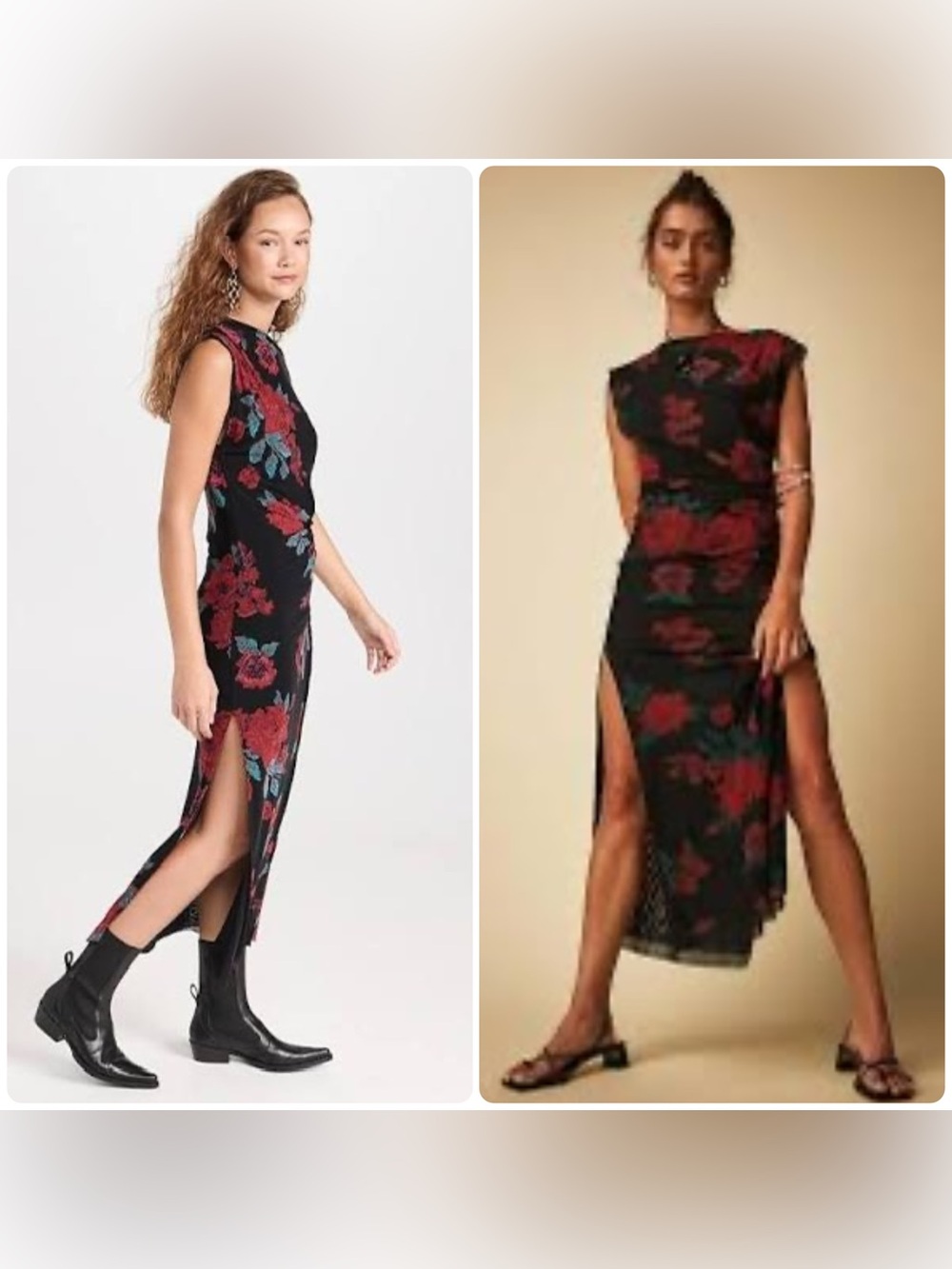Free People Carmel mesh dress